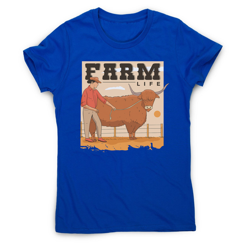 Farm life quote women's t-shirt - Graphic Gear