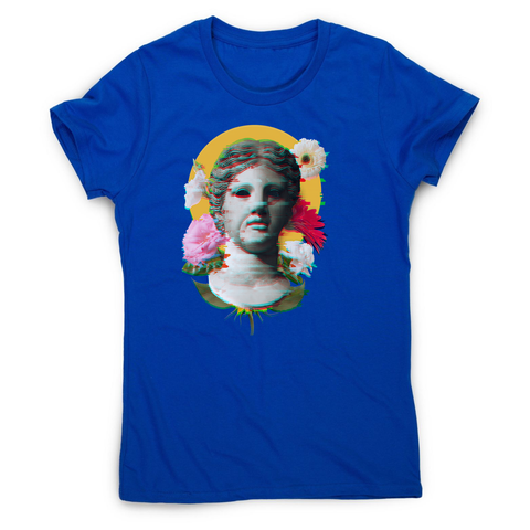 Woman statue glitch women's t-shirt - Graphic Gear