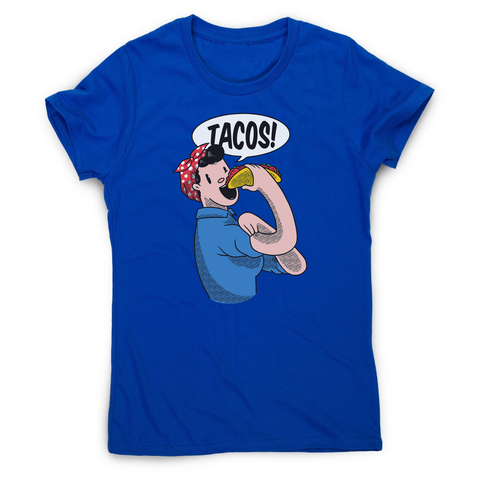 Tacos riverter girl women's t-shirt - Graphic Gear