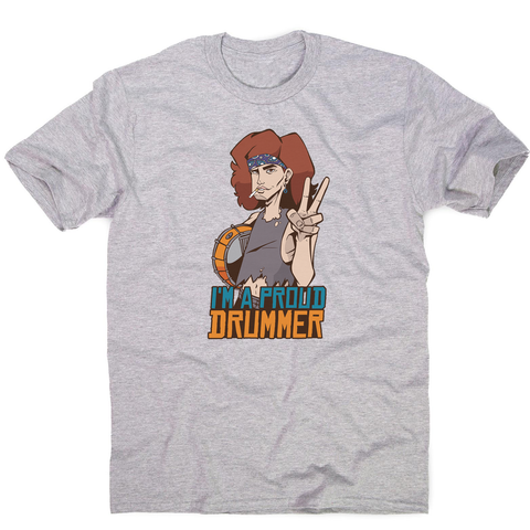 Proud drummer men's t-shirt - Graphic Gear