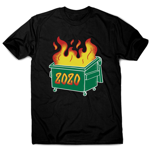Dumpster fire men's t-shirt - Graphic Gear