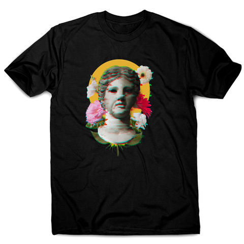 Woman statue glitch men's t-shirt - Graphic Gear