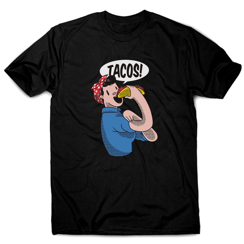 Tacos riverter girl men's t-shirt - Graphic Gear