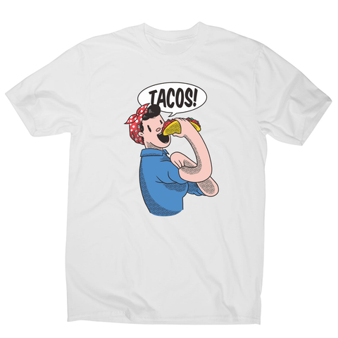 Tacos riverter girl men's t-shirt - Graphic Gear