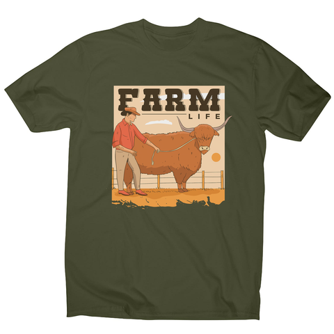 Farm life quote men's t-shirt - Graphic Gear