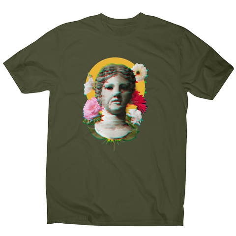 Woman statue glitch men's t-shirt - Graphic Gear