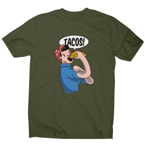 Tacos riverter girl men's t-shirt - Graphic Gear
