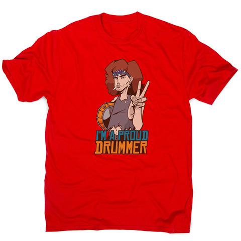 Proud drummer men's t-shirt - Graphic Gear