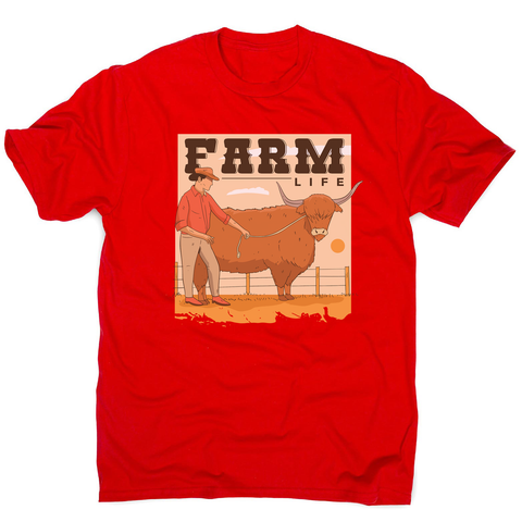 Farm life quote men's t-shirt - Graphic Gear