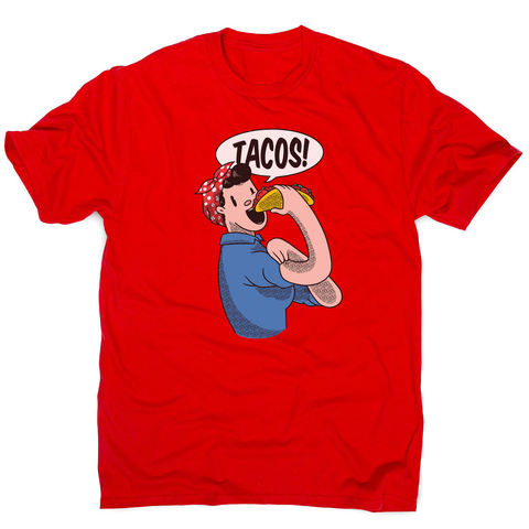 Tacos riverter girl men's t-shirt - Graphic Gear