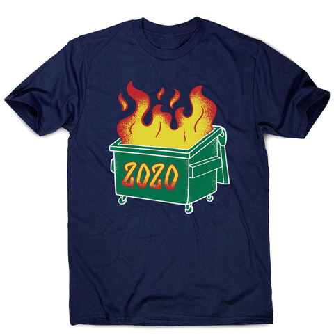 Dumpster fire men's t-shirt - Graphic Gear