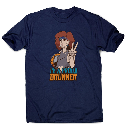 Proud drummer men's t-shirt - Graphic Gear