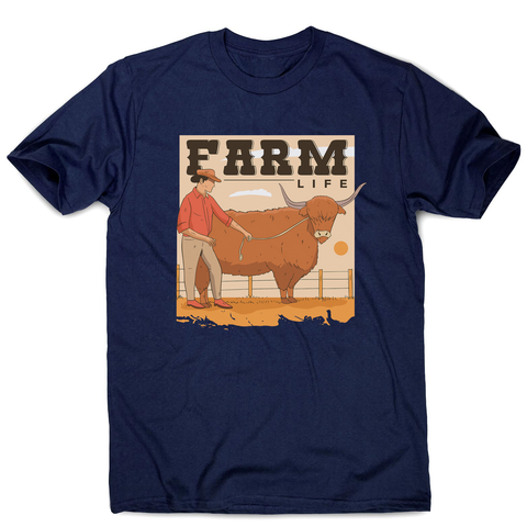 Farm life quote men's t-shirt - Graphic Gear