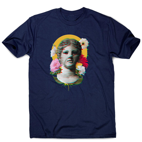 Woman statue glitch men's t-shirt - Graphic Gear