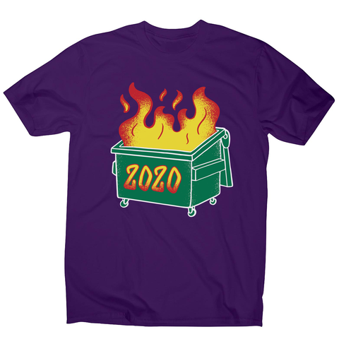 Dumpster fire men's t-shirt - Graphic Gear