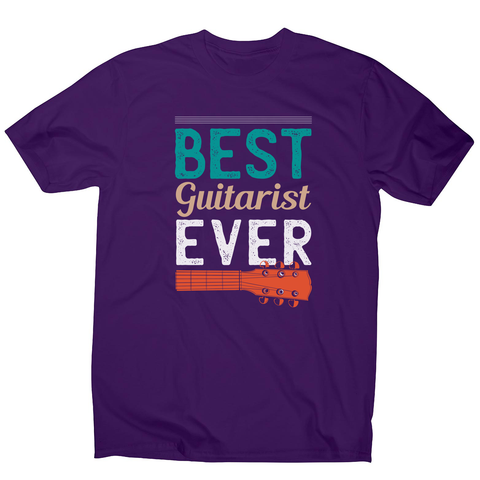 Best guitarist ever men's t-shirt - Graphic Gear