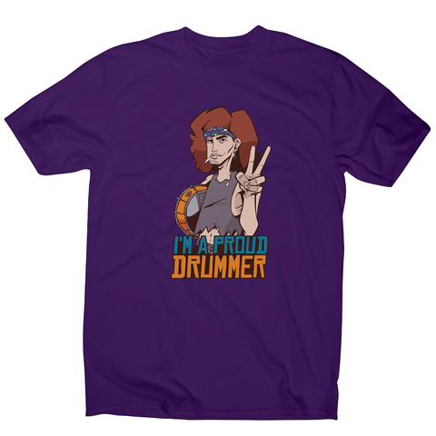 Proud drummer men's t-shirt - Graphic Gear