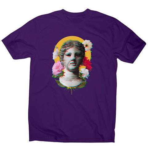 Woman statue glitch men's t-shirt - Graphic Gear