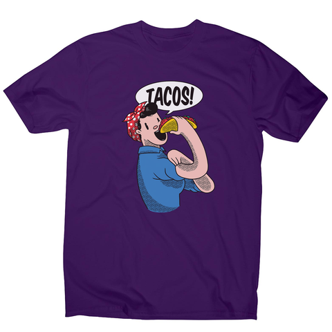 Tacos riverter girl men's t-shirt - Graphic Gear