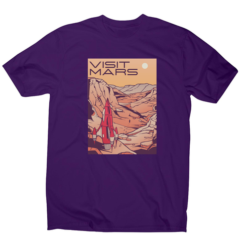 Visit mars men's t-shirt - Graphic Gear