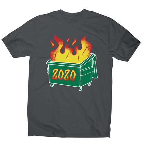 Dumpster fire men's t-shirt - Graphic Gear