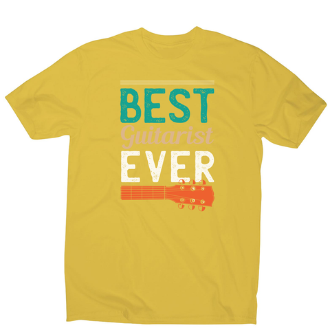 Best guitarist ever men's t-shirt - Graphic Gear