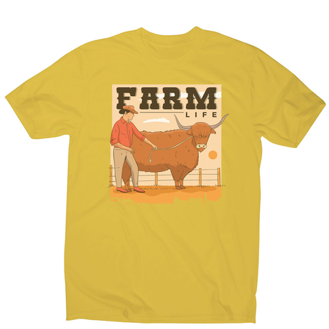 Farm life quote men's t-shirt - Graphic Gear