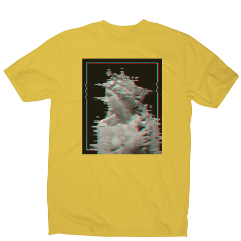Glitch statue men's t-shirt - Graphic Gear