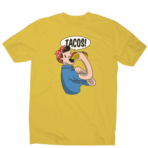 Tacos riverter girl men's t-shirt - Graphic Gear
