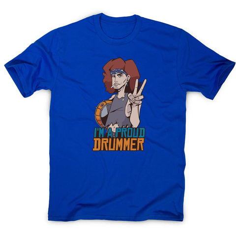 Proud drummer men's t-shirt - Graphic Gear