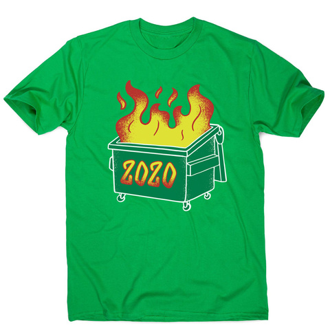 Dumpster fire men's t-shirt - Graphic Gear