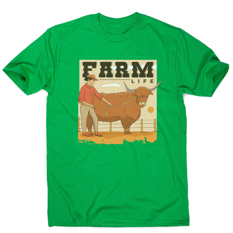 Farm life quote men's t-shirt - Graphic Gear