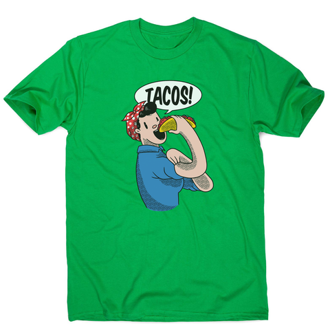 Tacos riverter girl men's t-shirt - Graphic Gear