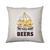 Must get beers cushion cover pillowcase linen home decor - Graphic Gear