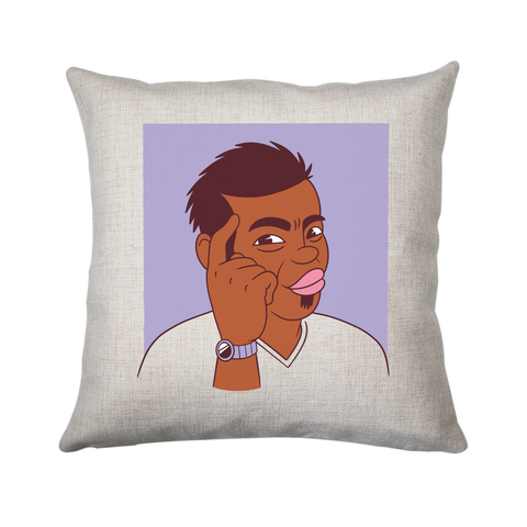 Think man cushion cover pillowcase linen home decor - Graphic Gear