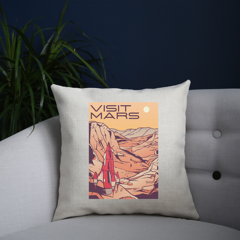 Visit mars cushion cover pillowcase linen home decor - Graphic Gear