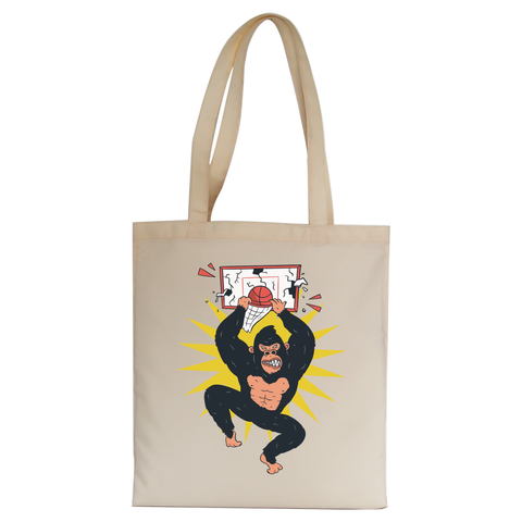 Gorilla drunk tote bag canvas shopping - Graphic Gear