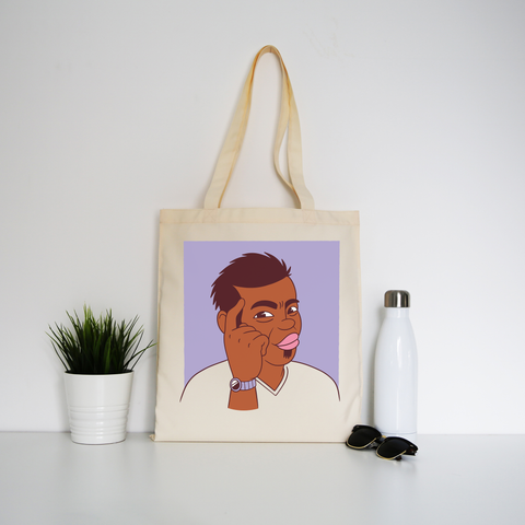 Think man tote bag canvas shopping - Graphic Gear