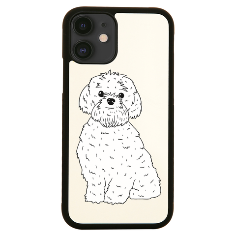 Bolonka zwetna dog iPhone case cover 11 11Pro Max XS XR X - Graphic Gear