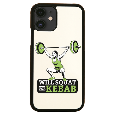Squat for kebab iPhone case cover 11 11Pro Max XS XR X - Graphic Gear