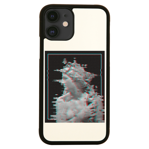 Glitch statue iPhone case cover 11 11Pro Max XS XR X - Graphic Gear