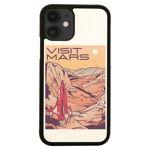 Visit mars iPhone case cover 11 11Pro Max XS XR X - Graphic Gear