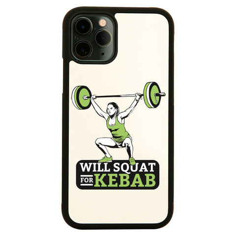 Squat for kebab iPhone case cover 11 11Pro Max XS XR X - Graphic Gear