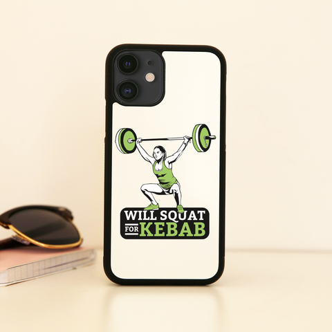 Squat for kebab iPhone case cover 11 11Pro Max XS XR X - Graphic Gear