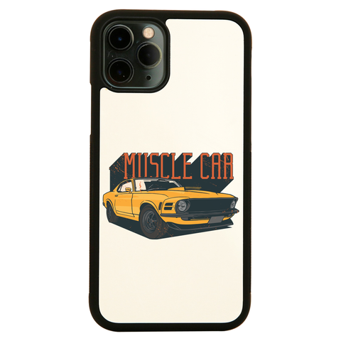 Muscle car iPhone case cover 11 11Pro Max XS XR X - Graphic Gear