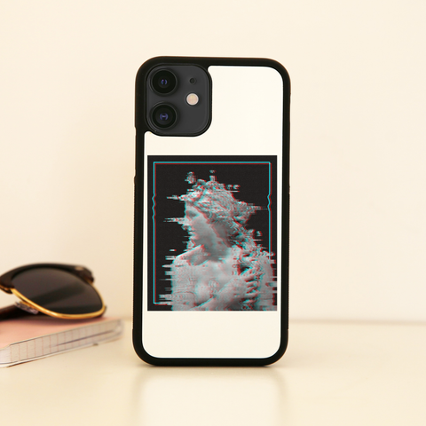 Glitch statue iPhone case cover 11 11Pro Max XS XR X - Graphic Gear