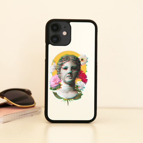 Woman statue glitch iPhone case cover 11 11Pro Max XS XR X - Graphic Gear