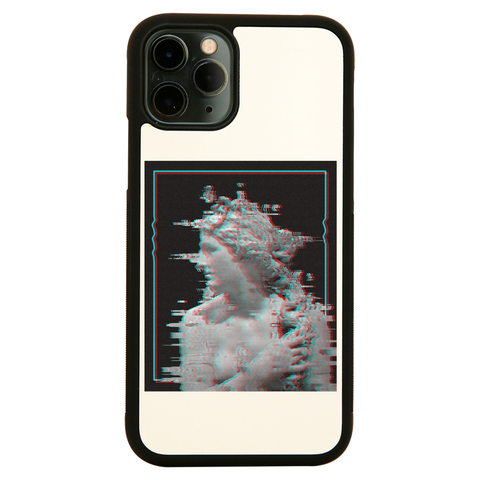 Glitch statue iPhone case cover 11 11Pro Max XS XR X - Graphic Gear