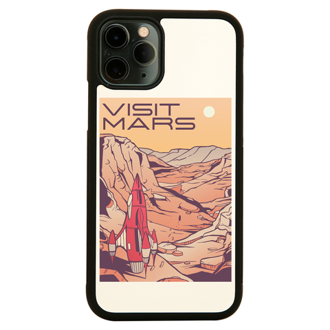 Visit mars iPhone case cover 11 11Pro Max XS XR X - Graphic Gear