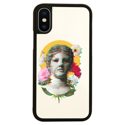 Woman statue glitch iPhone case cover 11 11Pro Max XS XR X - Graphic Gear